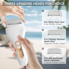 AdamPark LCD-display pedicure tool ready for precise foot care routines