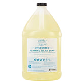 Adams Handmade Soap thin castile foaming hand soap bottle refill for efficient hand washing and easy refills