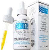 Admire My Skin Vitamin C Gua Sha Oil bottle with glow-enhancing formula for dewy skin.