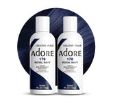 Adore 178 Royal Navy bottle front shows vibrant blue shade for striking color