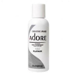 Adore Electric Lime dye on hair texture highlights smooth coverage across styles.