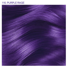 Adore Purple Rage color swatch showing bold shade potential.