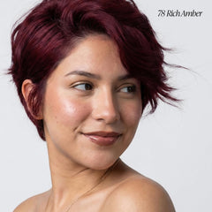 Adore 078 Rich Amber pours smoothly for even at-home application
