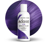 Adore 113 African Violet bottle for bold purple color that pops