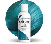 Adore Tinte Semipermanente Esmeralda: botella lista para un color vibrante que dura varias semanas.