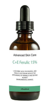 Advanced Skin Care CE Ferulic Serum bottle 2oz for brightening and hydration