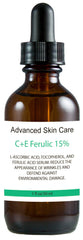 Advanced Skin Care CE Ferulic Serum pour bottle ready for easy daily application