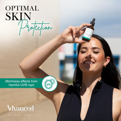 Advanced Skin Care Vitamin E ingredient — supports hydration and nourishment.