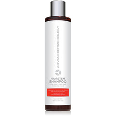 Advanced Trichology HairStem bottle pour for convenient daily scalp care.