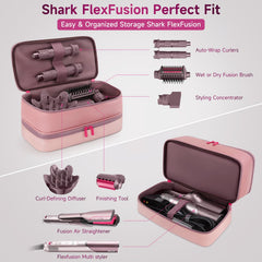 Adworte travel case bottom layer fits FlexFusion accessories for seamless setup