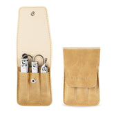 Aedericoe 6-piece nail clippers set in case, showcase travel-ready grooming kit