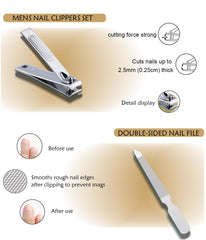 Aedericoe nail clippers ergonomic handle for comfortable trimming
