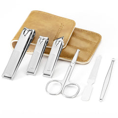 Aedericoe nail clippers stainless steel closeup, durable cutting edges for precise trims