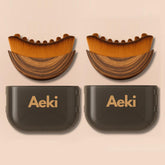 Aeki Lymphatic Contour Face Brush packaging shows premium materials and travel-friendly design for on-the-go care