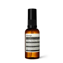 Aesop Moroccan Neroli Shaving Serum bottle ready for a smooth shave