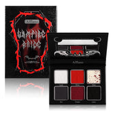 Afflano red-black palette cover for bold gothic eye looks