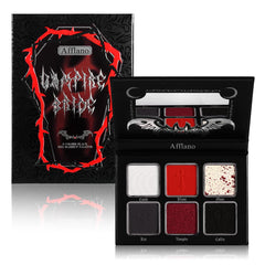 Afflano red-black palette cover for bold gothic eye looks