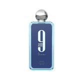 Afnan 9 AM Dive bottle front view highlights fresh aquatic notes for daily wear.