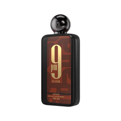 Afnan 9 PM Elixir box packaging with luxe branding, ideal for gifting.