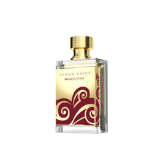 Afnan Edict Amberythme 2.7 oz bottle close-up, premium craftsmanship
