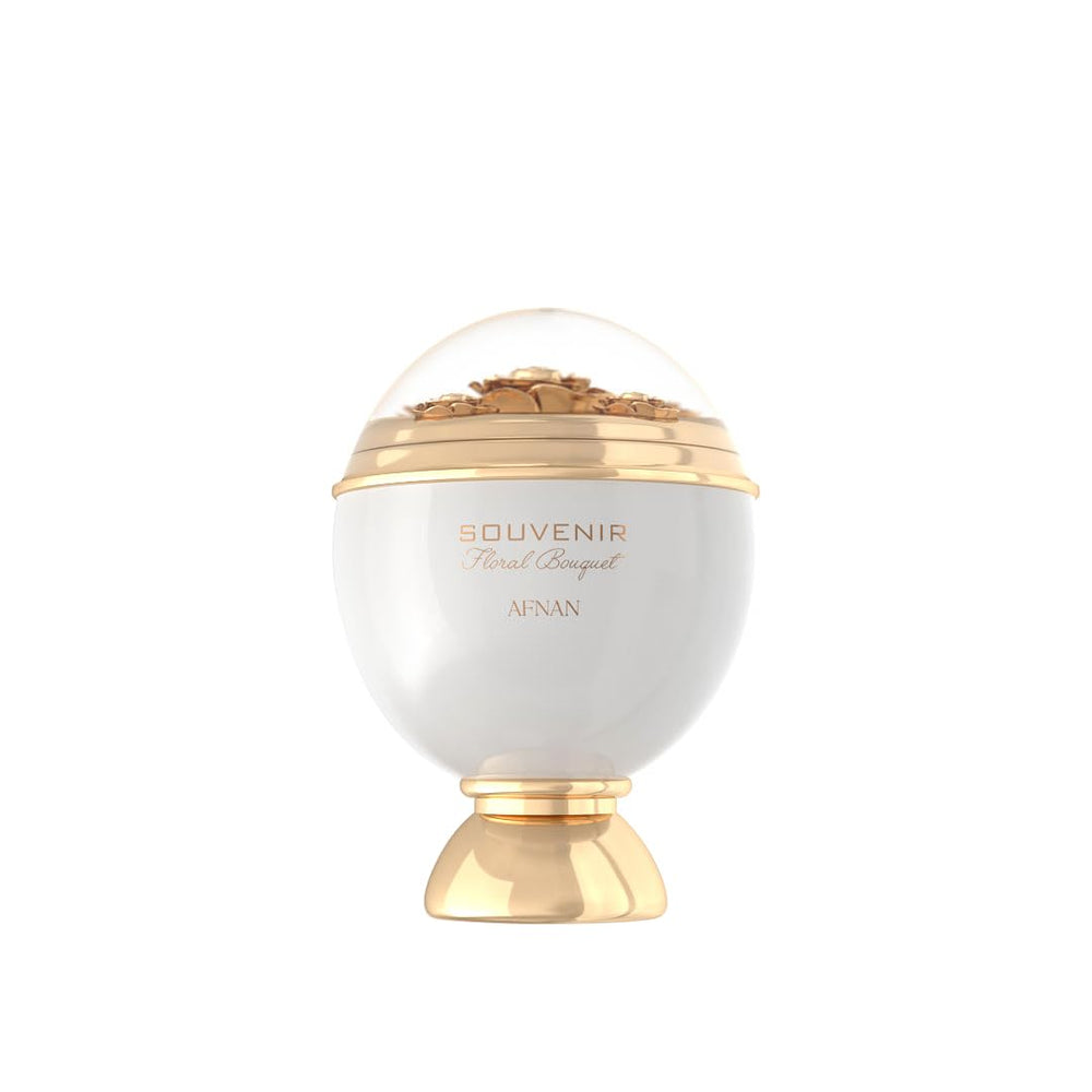 Afnan Souvenir Floral Bouquet spray front view for daily elegance and graceful presence.