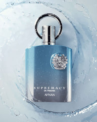Afnan Supremacy In Heaven packaging box evokes premium gifting experience.