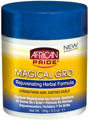 African Pride Magical Gro Herbal 5.3oz bottle for easy daily scalp care