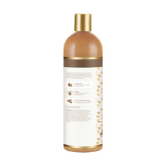 African Pride Moisture Miracle honey-coconut-ingredients closeup highlights hydrating shine for curls.