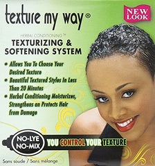 Africa's Best Organics My Way system demonstrates versatile texture results for varied styling goals.