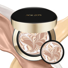 AGE20'S Signature Essence Pact 2-pack box and puff for easy on-the-go foundation touch-ups