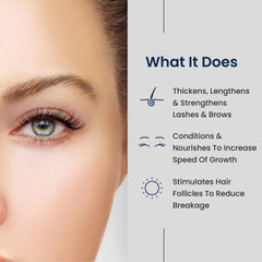 Agelyss Lash & Brow Enhancer brush-application along lash line supports growth.