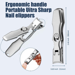 AGSIXZLAN nail clipper set with nail file handy grooming kit for home