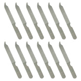 AhaTopia fingernail files in 4-inch precision grit for precise shaping on natural nails.