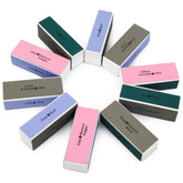 AHIER nail buffer block with four way colorful shine for nails
