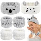 AHONEY face-wash-headband packaging view promotes organized skincare routines.