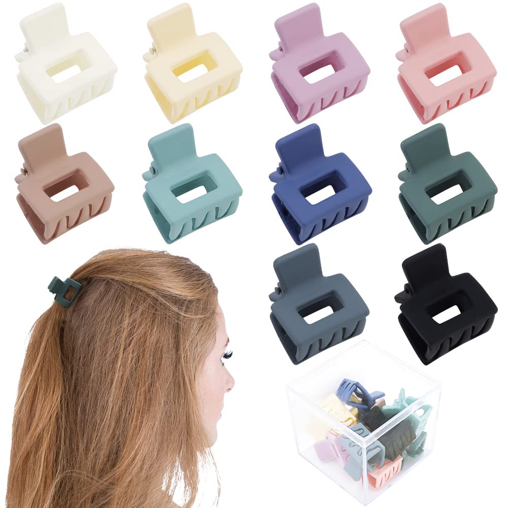 AHONEY mini clip pelo mate con caja regalo, perfecto para regalo.