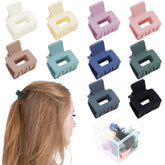 AHONEY mini clip pelo mate con caja regalo, perfecto para regalo.
