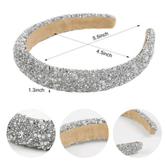 AIBFRID headband showing sparkle diamond details for glamorous looks