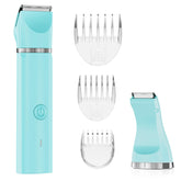 AIBRIT PRO electric bikini trimmer with dual heads for precise shaping and touch-ups.