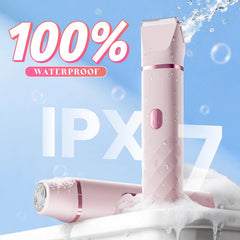 AIDIAM bikini-trimmer-ipx7 waterproof design showcases durable, reliable performance in wet environments.