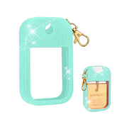 AIERSA glitter case for Touchland spray showing a secure fit and sleek design