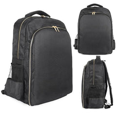 AIHOPESTO Barber Travel Backpack back support panel enhances comfort when carrying heavy gear