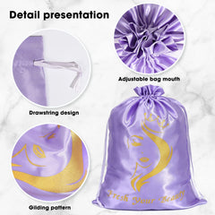 AIHOPESTO wig bags capacity holds multiple wigs neatly