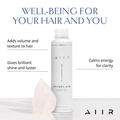 AIIR Texture Styling Spray for fine hair delivering added volume and grip.