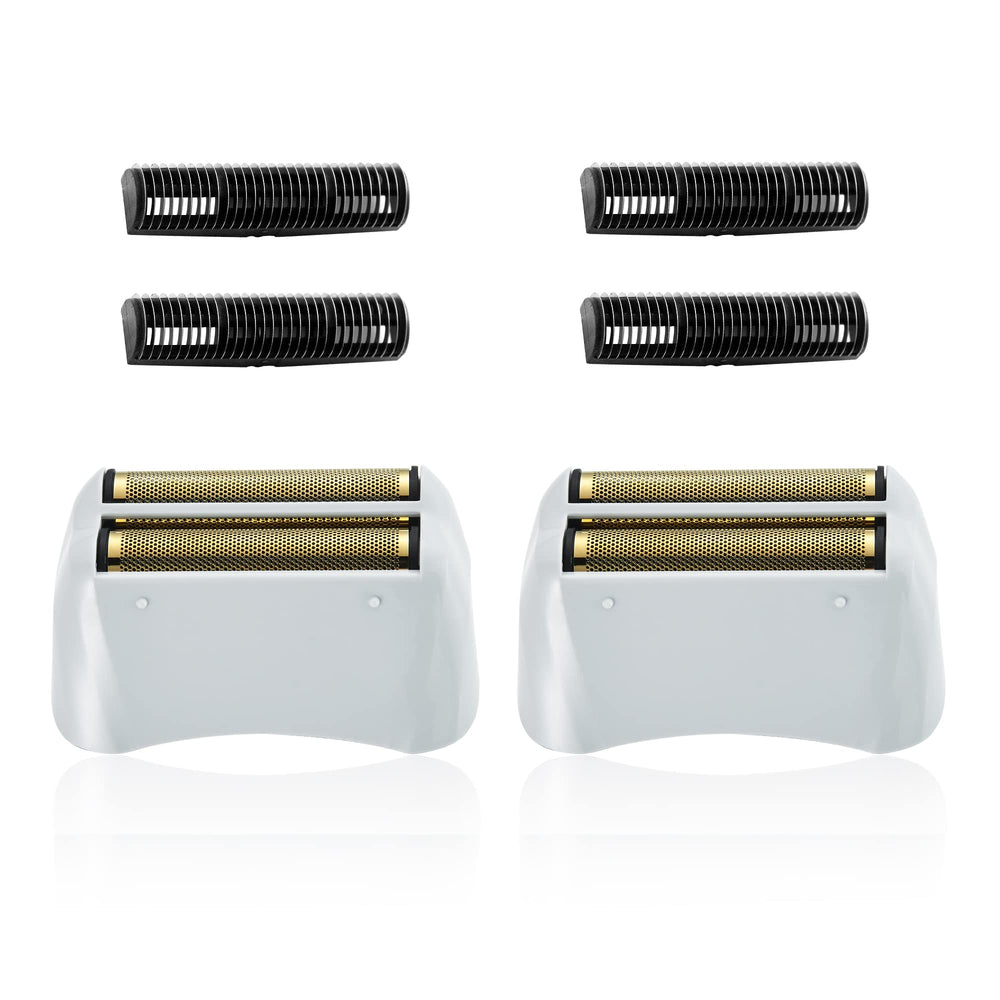 AIJALY Pro Shaver replacement foil close-up highlights durable silver foil for smooth shaving