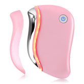 Aikertec Heat Electric Gua Sha Tool face massage improves circulation and skin feel.