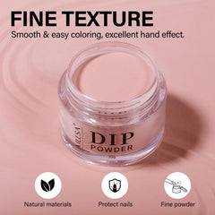 AILLSA 30g jar offers ample powder for multiple manicures.