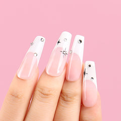 AIMEILI at-home nail-art setup with gel polish for DIY manicure.