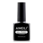 AIMEILI Nail Prep Bond Primer bottle-front shows adhesion-boosting primer
