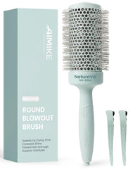 AIMIKE NaturaVol round brush with 2-1in barrel for voluminous at-home blowouts